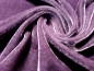 Preview: Stretchsamt in violett rosenholz lila oder purpur (990244)