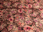 Preview: Viskose-Leinen-Mix Blumen beige-rosé (992107)