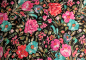 Preview: Baumwoll-Popeline Blumen pink (992111)