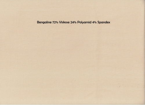 Bengaline Hosenstoff beige  oder weiß (990198)