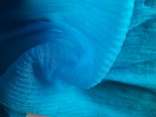 Preview: Mesh Biesen in hellgrün oder türkis (990954)