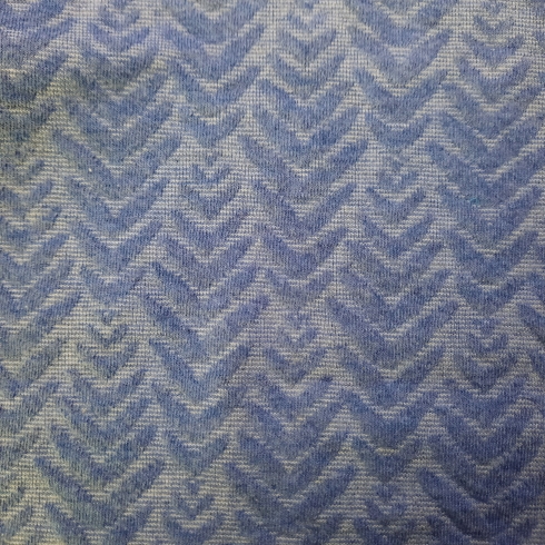 Strick-Jacquard jeansblau (992071)