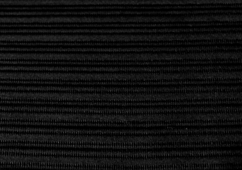 Hochelastischer Rippenjersey schwarz (992093)
