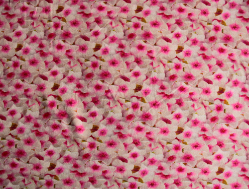 Viskose-Jersey Blümchen weiß-pink (992129)