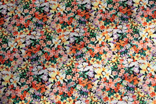 Baumwollstretch Streublümchen (992136)