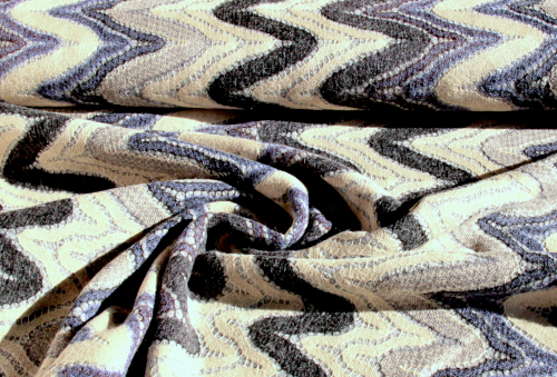 Preview: Jacquard-Strick Zackenmuster (992145)