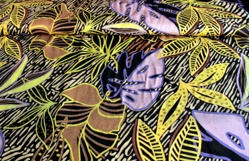 Preview: Viskose-Twill Blätter (992156)