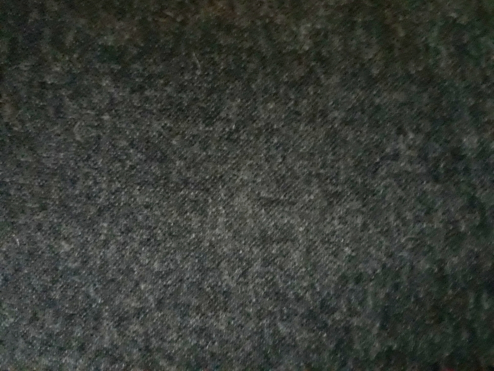 Wollflanell in anthrazit (990170)