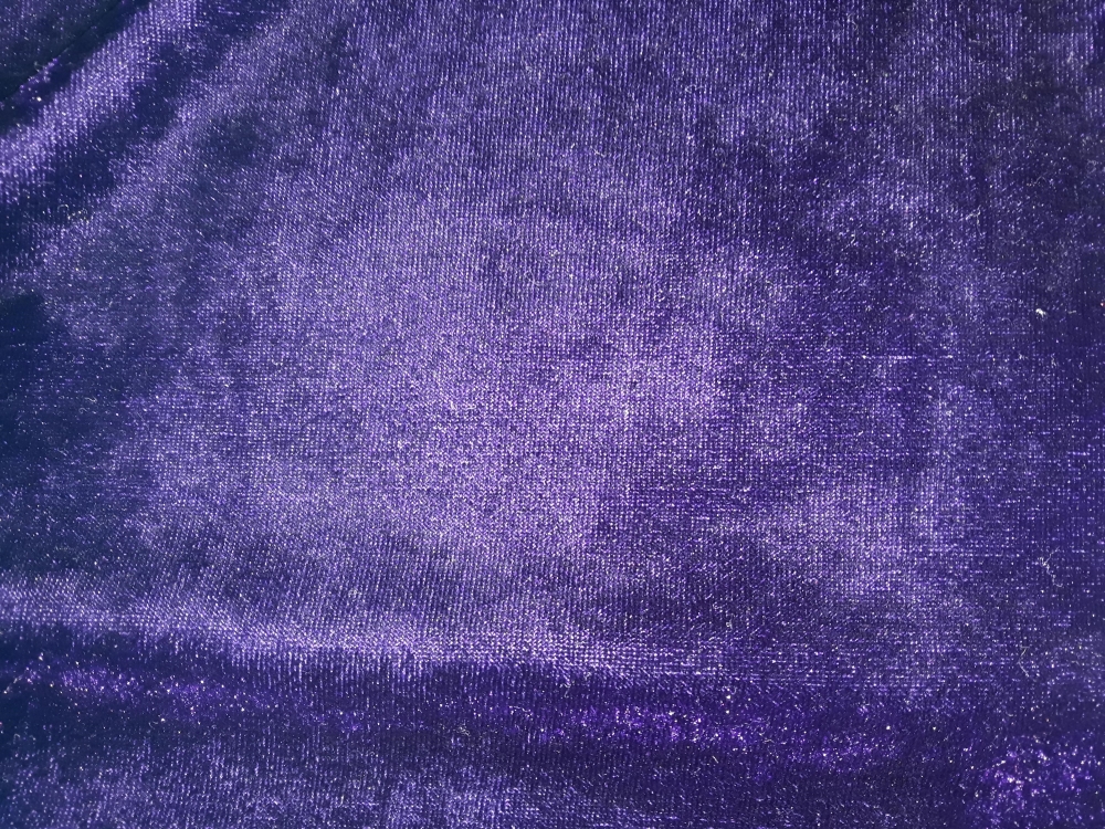 Stretchsamt in lila, purpur oder violett (990244)
