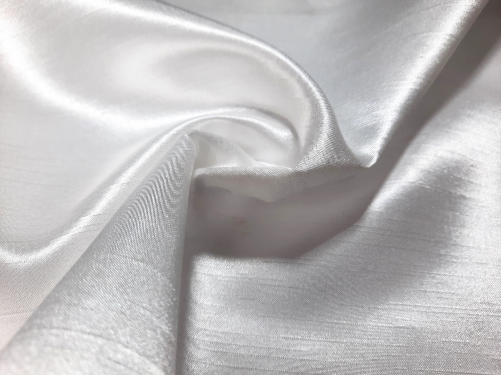 Satin uni weiß (990684)