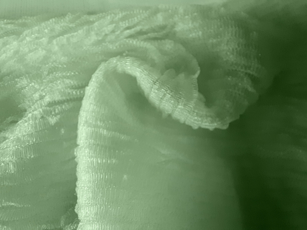 Mesh Biesen in hellgrün oder türkis (990954)