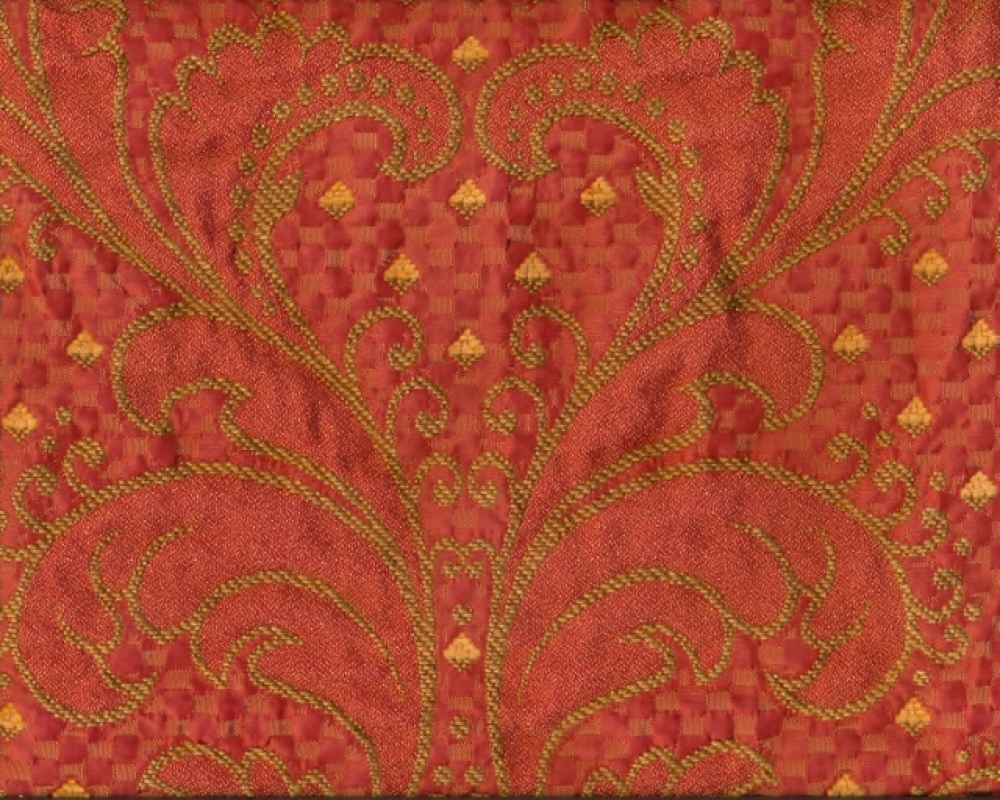 Jacquard in rot-gold (991044)