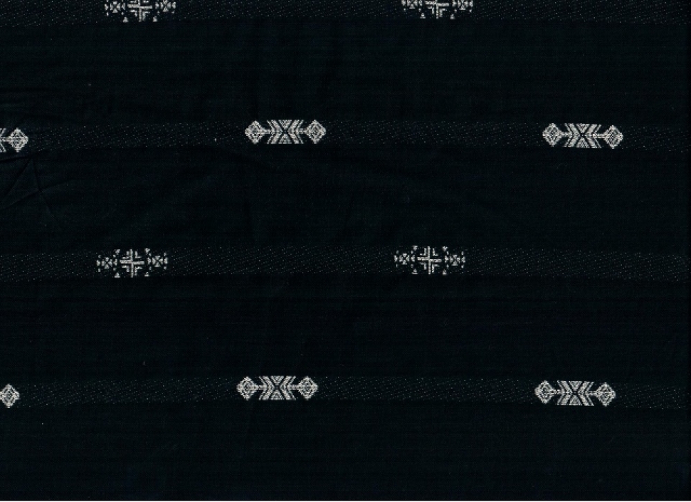 Jacquard schwarz-silber (991316)