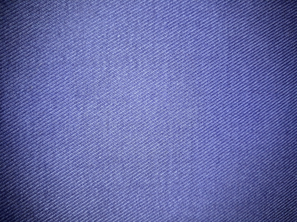 Elastischer Baumwollgabardine jeansblau (991801)