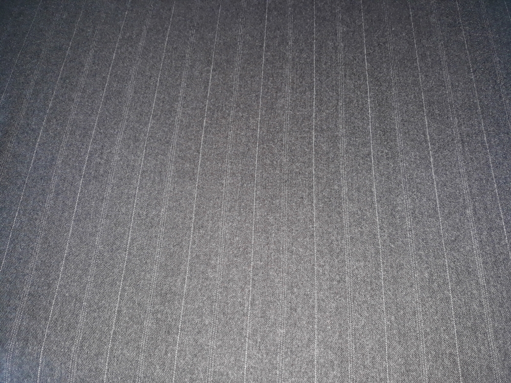 Wolltuch Nadelstreifen anthrazit (991803)