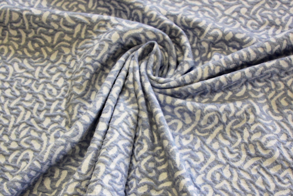 Cloqué-Jersey Ornamente (992065)