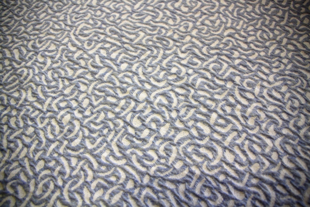 Cloqué-Jersey Ornamente (992065)