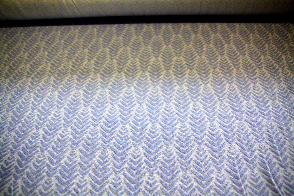 Strick-Jacquard jeansblau (992071)