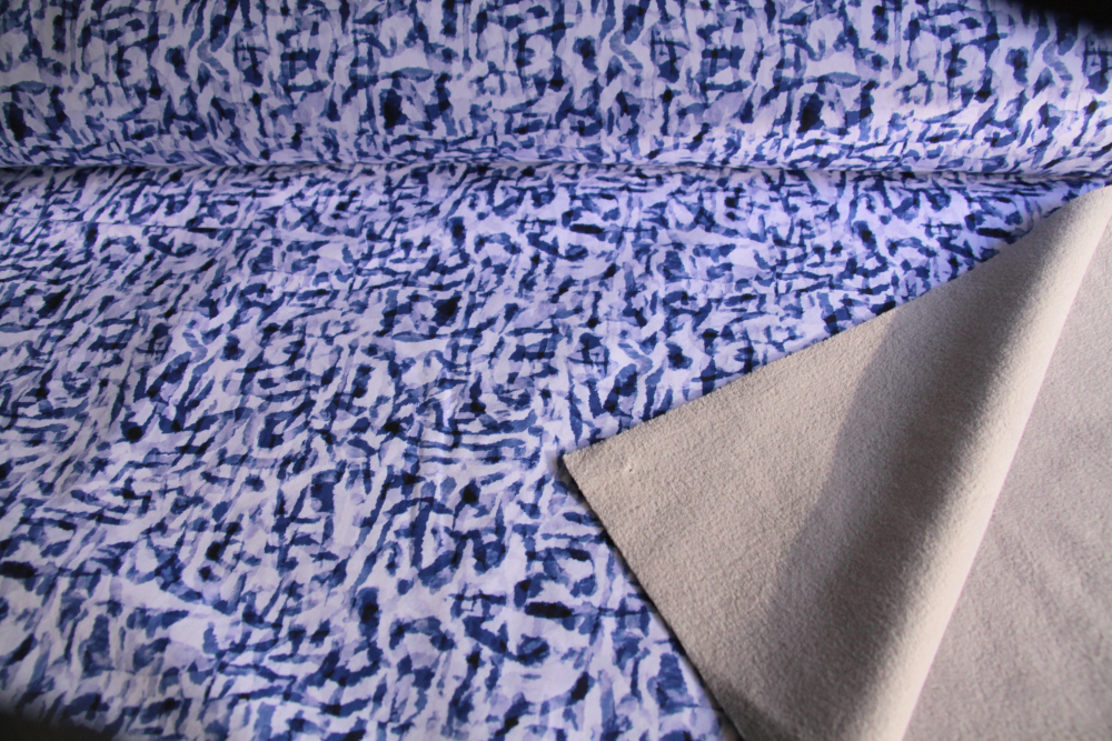 Softshell Batik blau (992139)