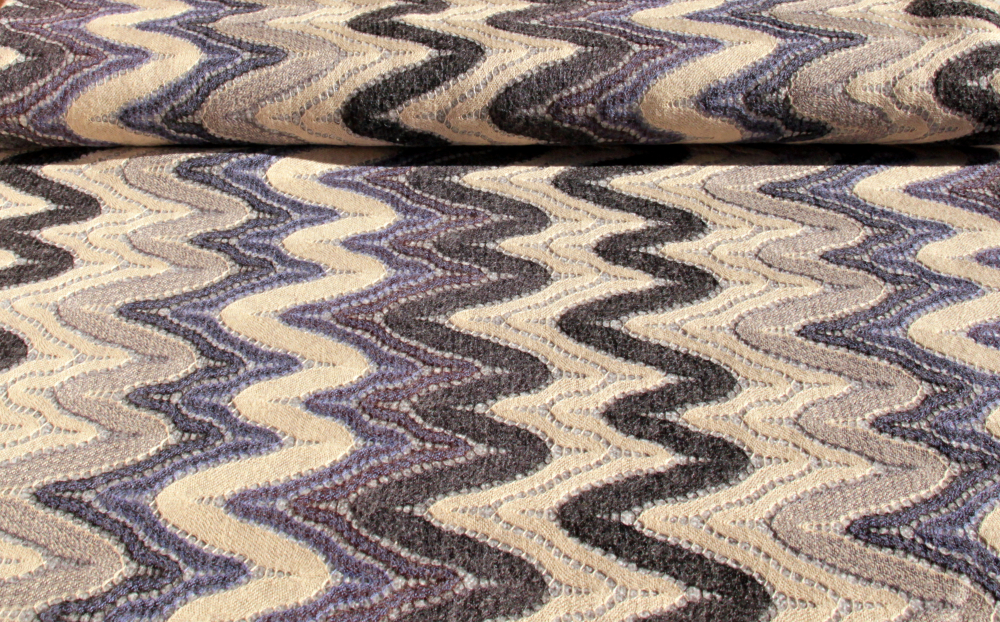 Jacquard-Strick Zackenmuster (992145)