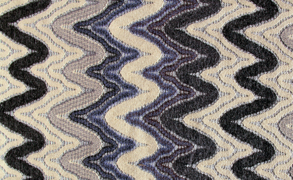 Jacquard-Strick Zackenmuster (992145)