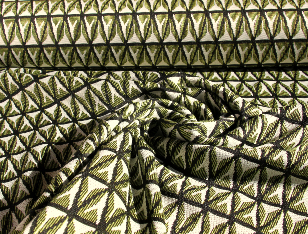 Jacquard-Jersey Viskose-Mix (992149)