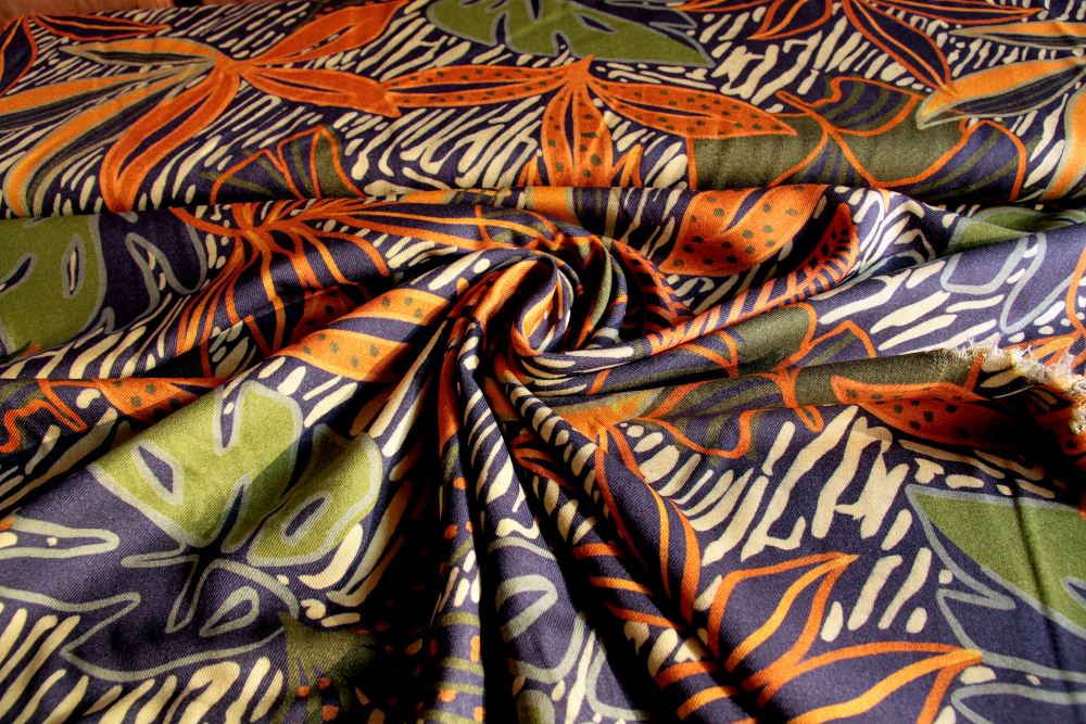 Viskose-Twill Blätter (992156)